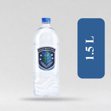 Infusion carbonated ozonated  water(1.5 Ltr.) [Set of 9 Bottles]